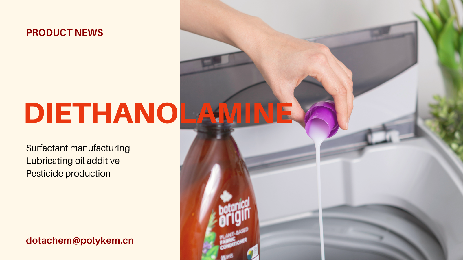 Dotachem Diethanolamine (DEA) - ENDANOLAMINE LEVERANGER, HØYytelsesløsning!