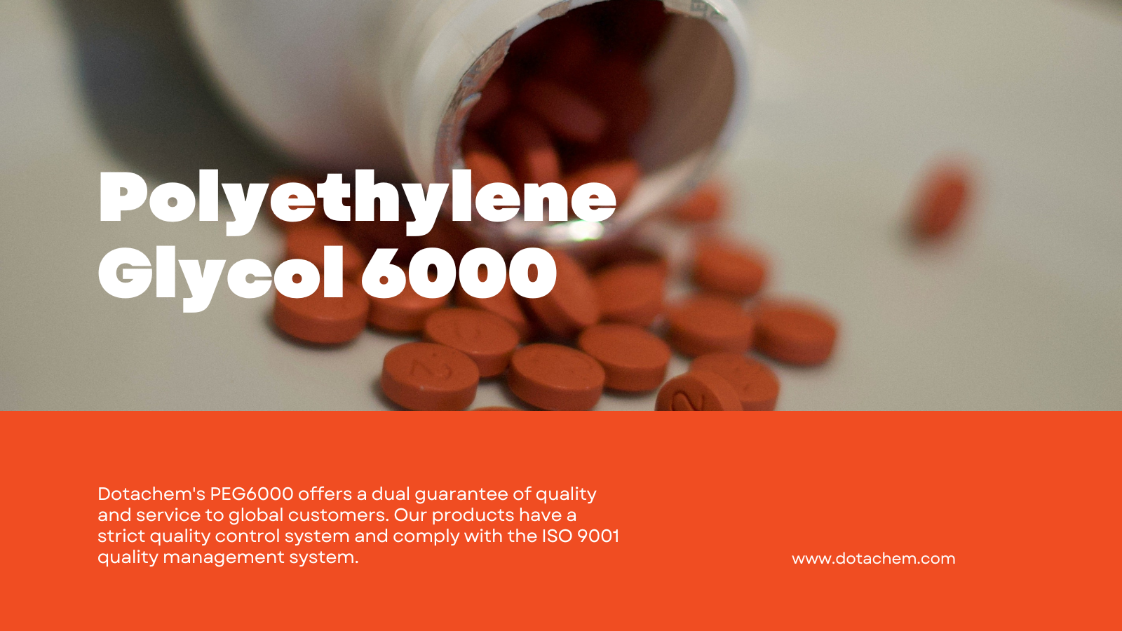 Polyetylenglykol 6000: forskjellige anvendelser innen industrifeltet og Dotachems kvalitetsengasjement