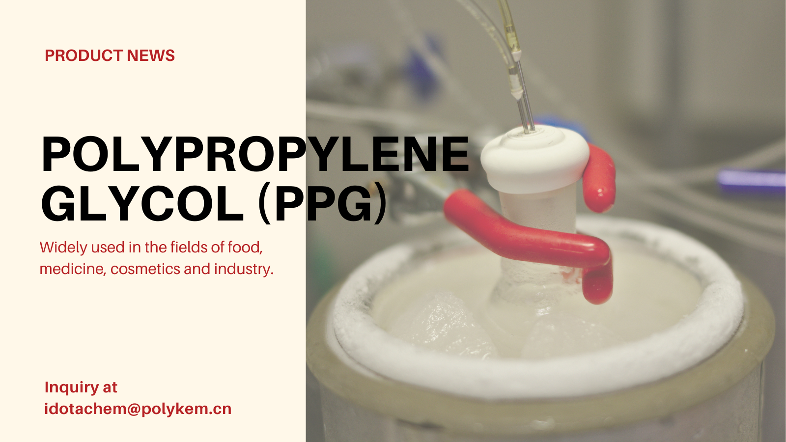 Polypropylenglykol (PPG): En multifunksjonell polymerløsning for industrielle anvendelser